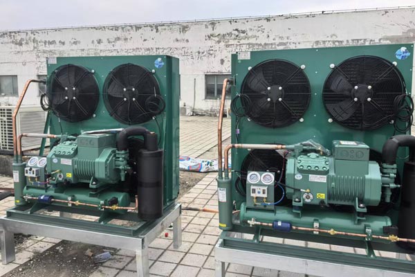 安徽民航藍天旅行服務有限公司冷庫外機機組安裝工程